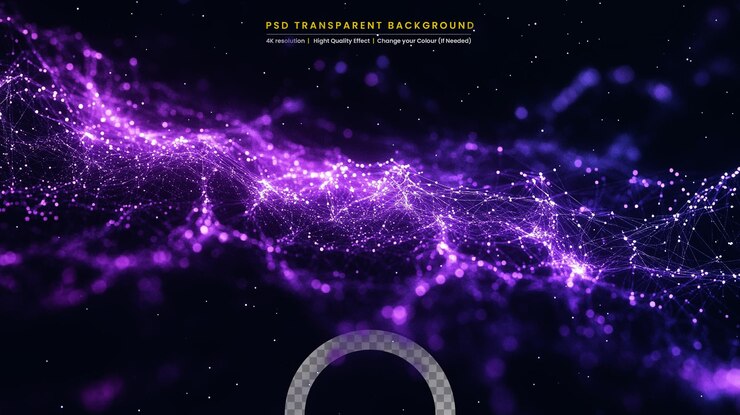 PSD fondo de luz fractal multicolor abstracto
