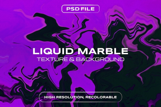 Fondo de mármol líquido