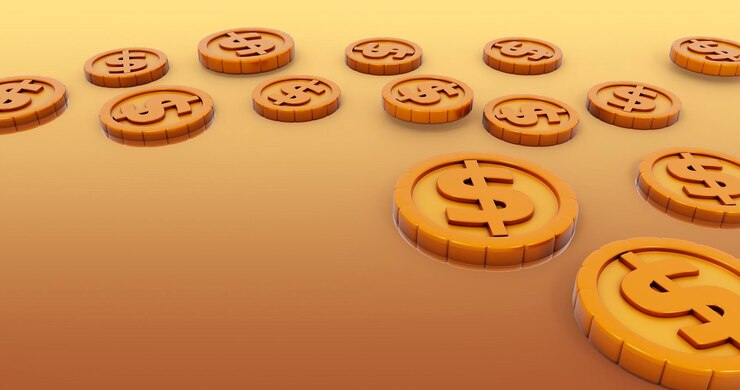 PSD fondo de la moneda