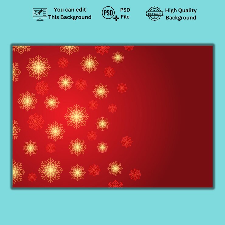 PSD fondo de navidad