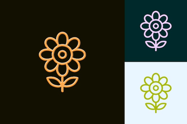 un fondo negro con un diseño de flor y una flor blanca