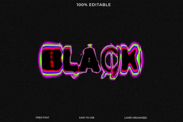un fondo negro con la palabra negro en él