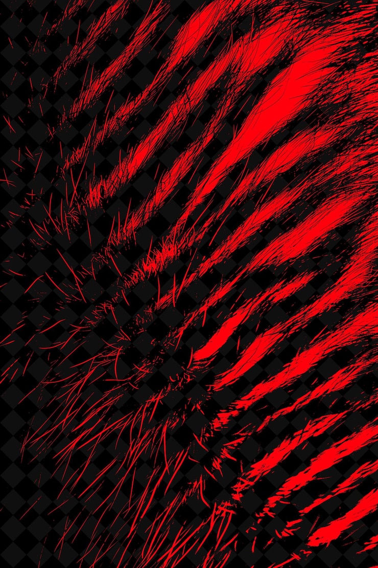 PSD un fondo negro y rojo con un diseño rojo y negro
