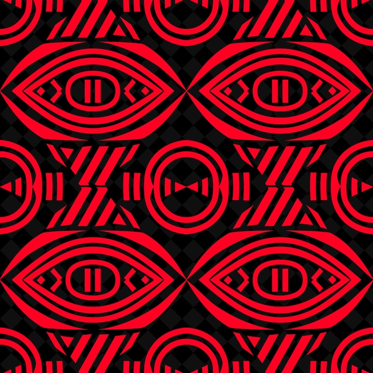 PSD un fondo negro y rojo con la palabra ojo en él