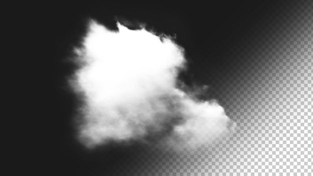 Fondo de nube aislada 5