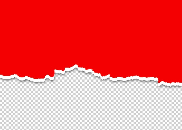 Fondo de papel rojo roto