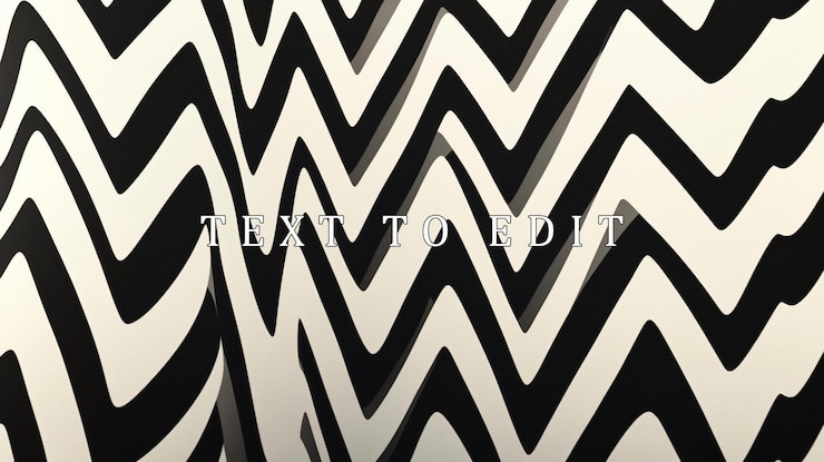PSD fondo de patrón zigzag abstracto en blanco y negro
