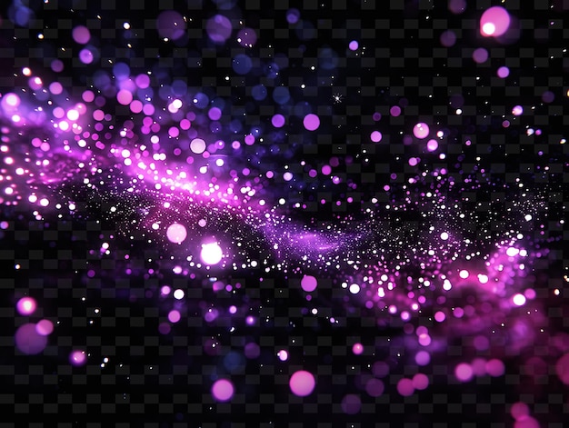 PSD un fondo púrpura con brillos púrpuras y rosados