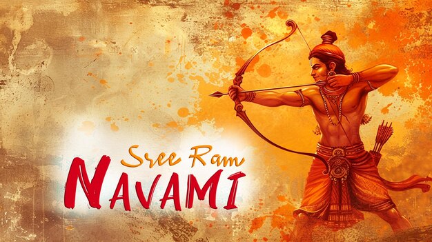 PSD el fondo de ram navami