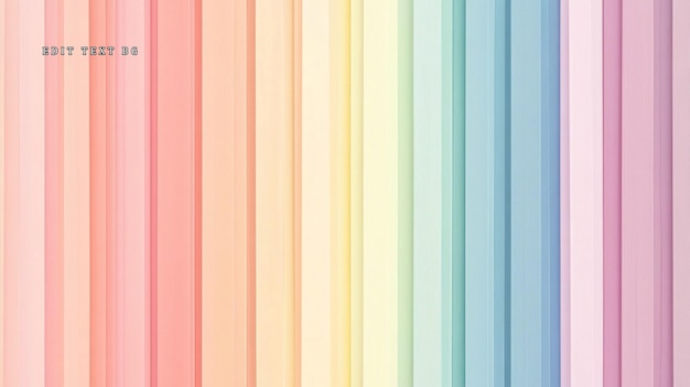 Fondo de rayas de arco iris pastel abstractas 1