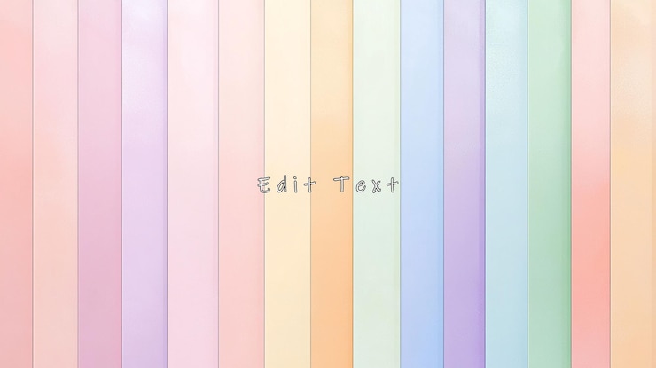 PSD fondo con rayas de arco iris pastel