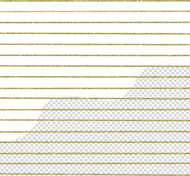 El fondo de rayas doradas brillantes