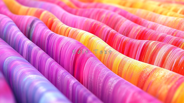 PSD fondo de rayas onduladas de colores abstractos 1