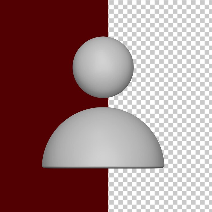 Un fondo rojo y blanco, una silueta gris de una persona y un fondo rojo, png PNGEgg