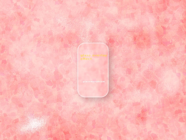 un fondo rosa con un cuadrado blanco que dice la palabra cita en él
