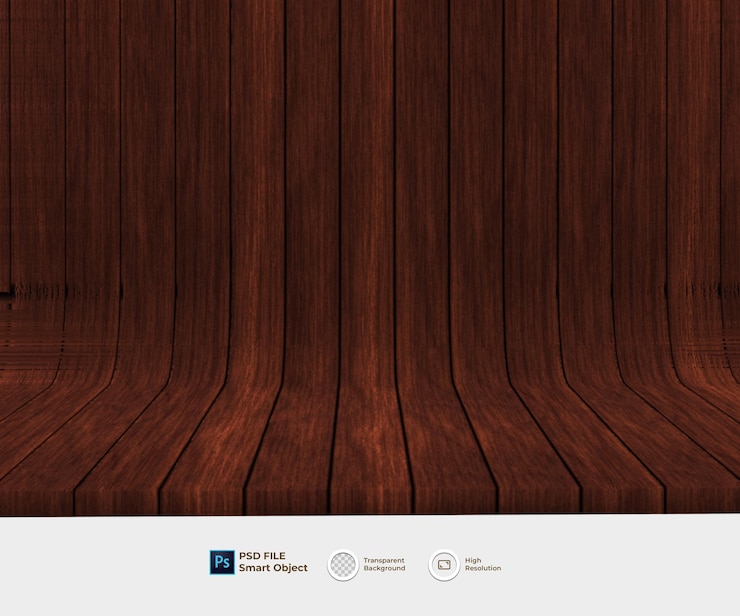 PSD fondo de suelo de madera