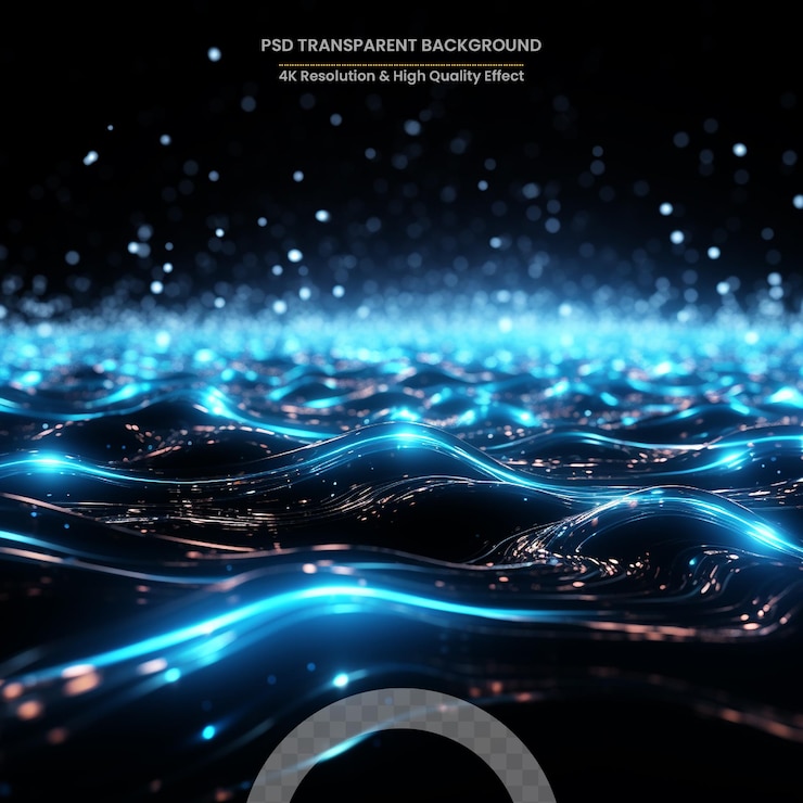 PSD fondo de tecnología digital futurista abstracta