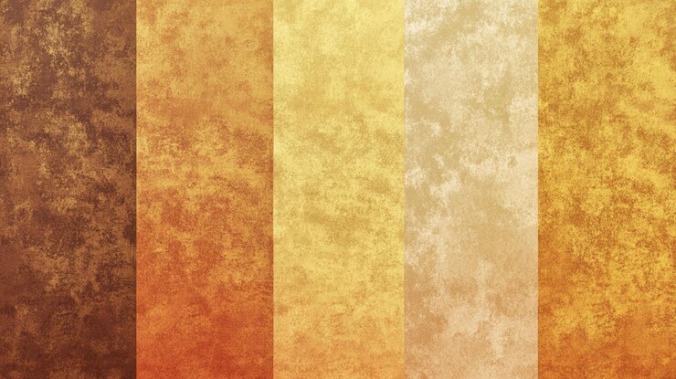 PSD fondo de textura de color beige marrón dorado abstracto con rayas verticales