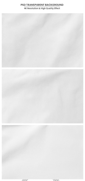 PSD fondo de textura de cuero blanco