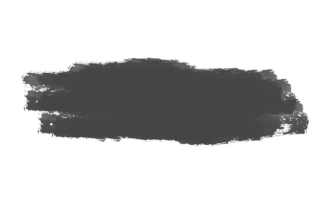Fondo de textura de pincelada de pintura negra abstracta