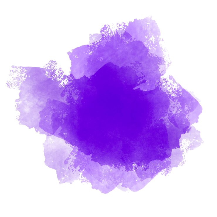 PSD fondo de textura de pintura de acuarela púrpura