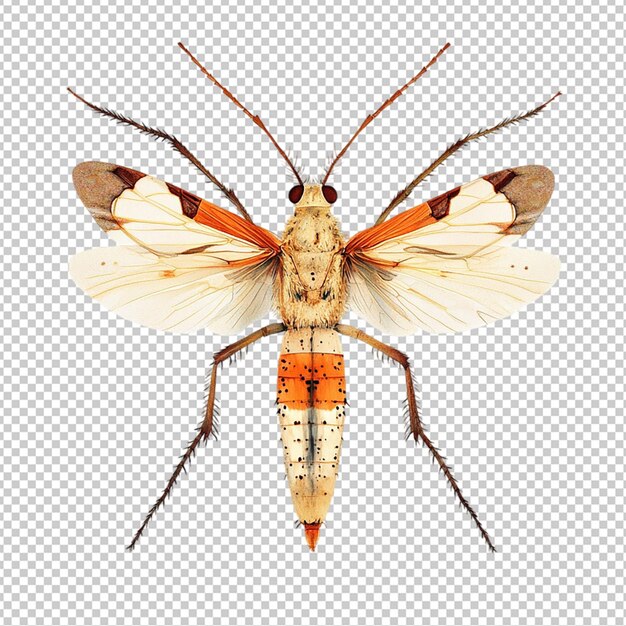 fondo transparente aislado de mosquitos
