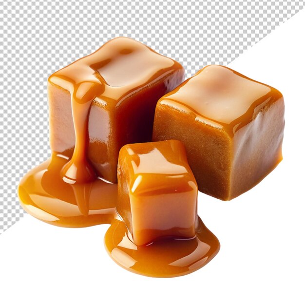 Fondo transparente de caramelo y caramelo