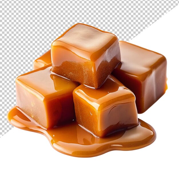 Fondo transparente de caramelo y caramelo