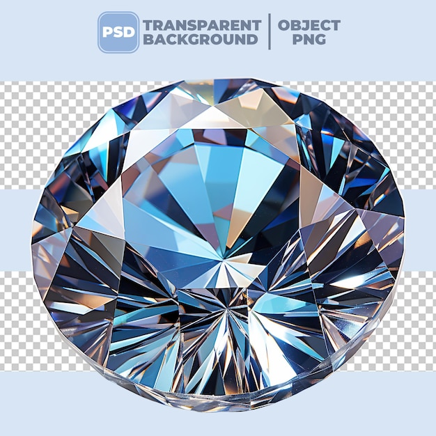 PSD el fondo transparente de diamante psd png