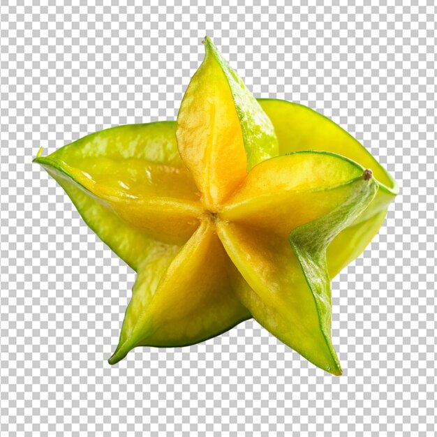 PSD fondo transparente de frutas de estrella