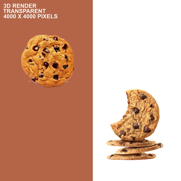 El fondo transparente de las galletas