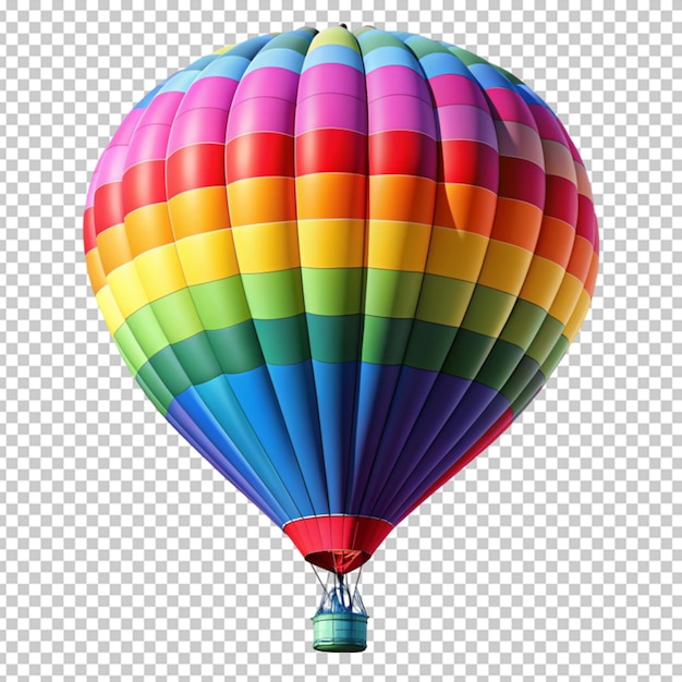 Fondo transparente para globos de aire caliente