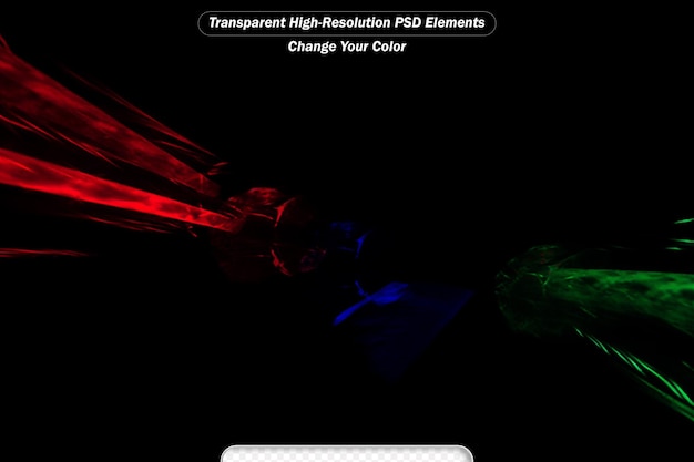 PSD fondo transparente horizontal láser óptico