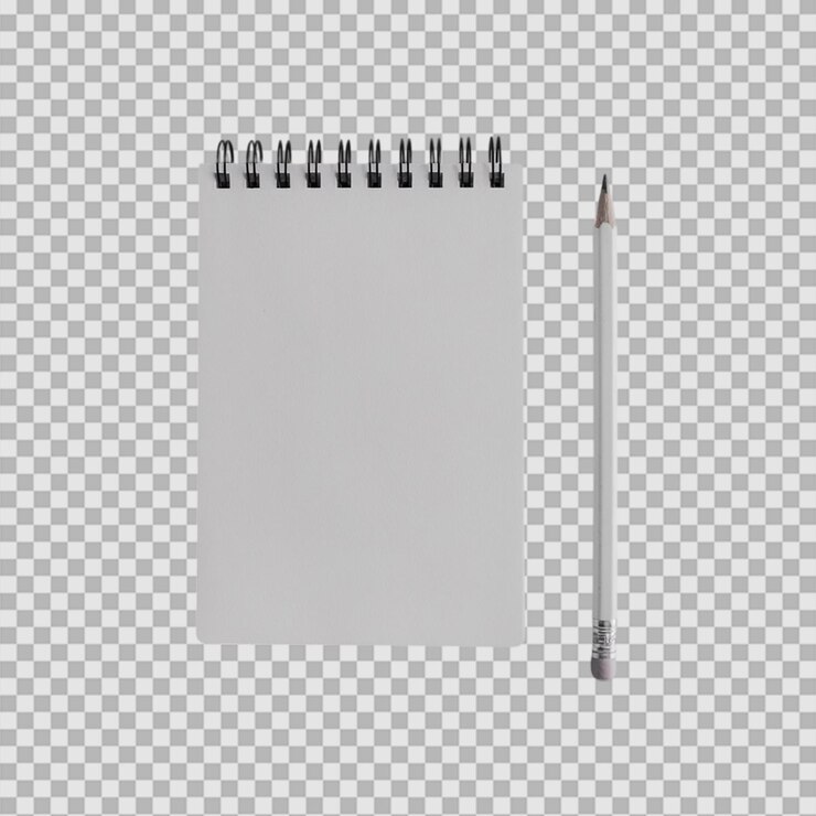 PSD el fondo transparente de la nota en blanco