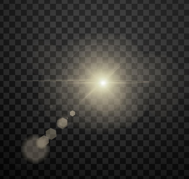 Fondo transparente de nubes y luz solar