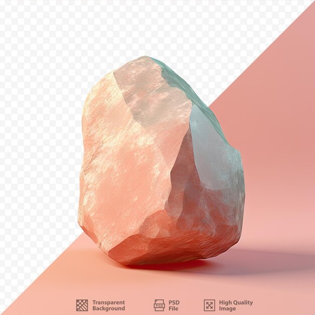 PSD fondo transparente con una piedra