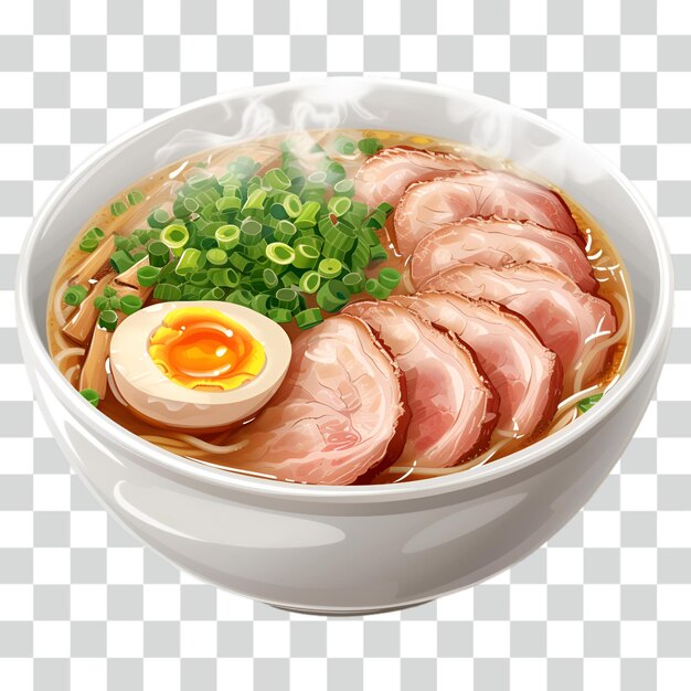 PSD el fondo transparente del ramen