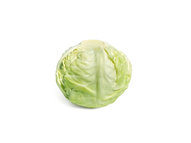 el fondo transparente de repollo verde.