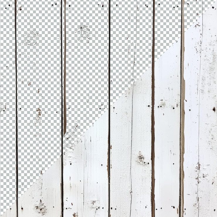 PSD fondo transparente de tabla de madera que crea una atmósfera rústica y acogedora para la decoración del hogar o proyectos de diseño