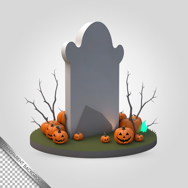 Fondo trasparente dell'elemento di progettazione felice di halloween