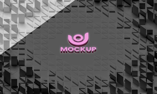 Fondo triangular 3d