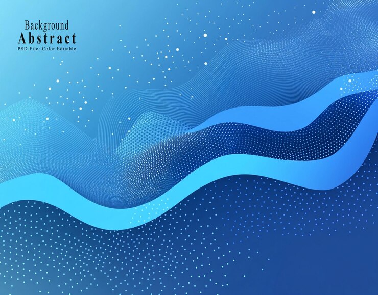 PSD fondo vectorial con cuadrados azules y líneas blancas en un fondo azul cielo claro con un resplandor