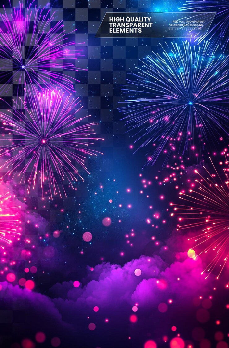 PSD un fondo vectorial vibrante con púrpura en un fondo transparente