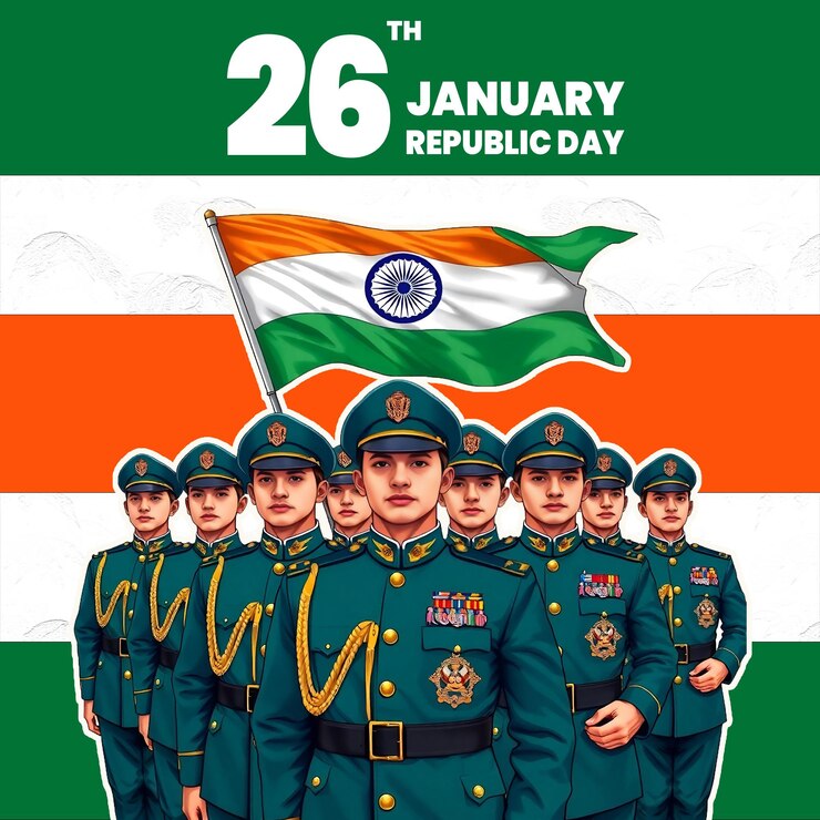 PSD los fondos del día de la república de 2025 diseños inspirados en la bandera de la india
