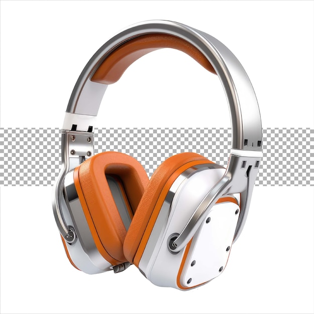 PSD fone de ouvido sem fio isolado em fundo branco fone de ouvido bluetooth de alta qualidade para publicidade