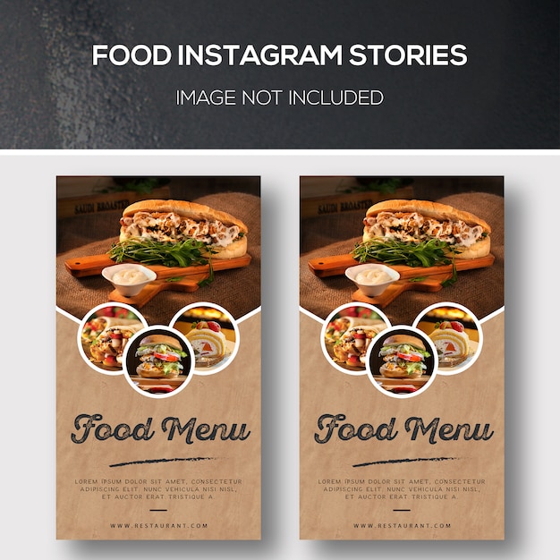 Food instagram geschichten