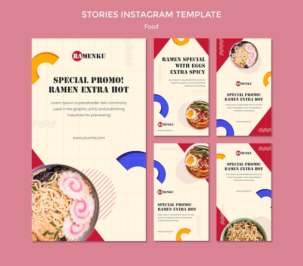 Food Instagram Stories