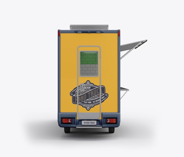 PSD food-trailer-modell