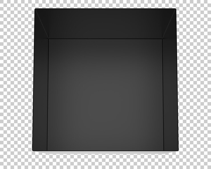 PSD forma de palco na ilustração de renderização 3d de fundo transparente