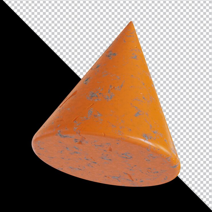 PSD forma geométrica abstracta diseño de material de pintura dañado futurista representación 3d